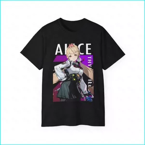 SY3 Alice Zenless Zone Zero 110cm-6XL Áo thun Anime Fan Tee tay ngắn YS3