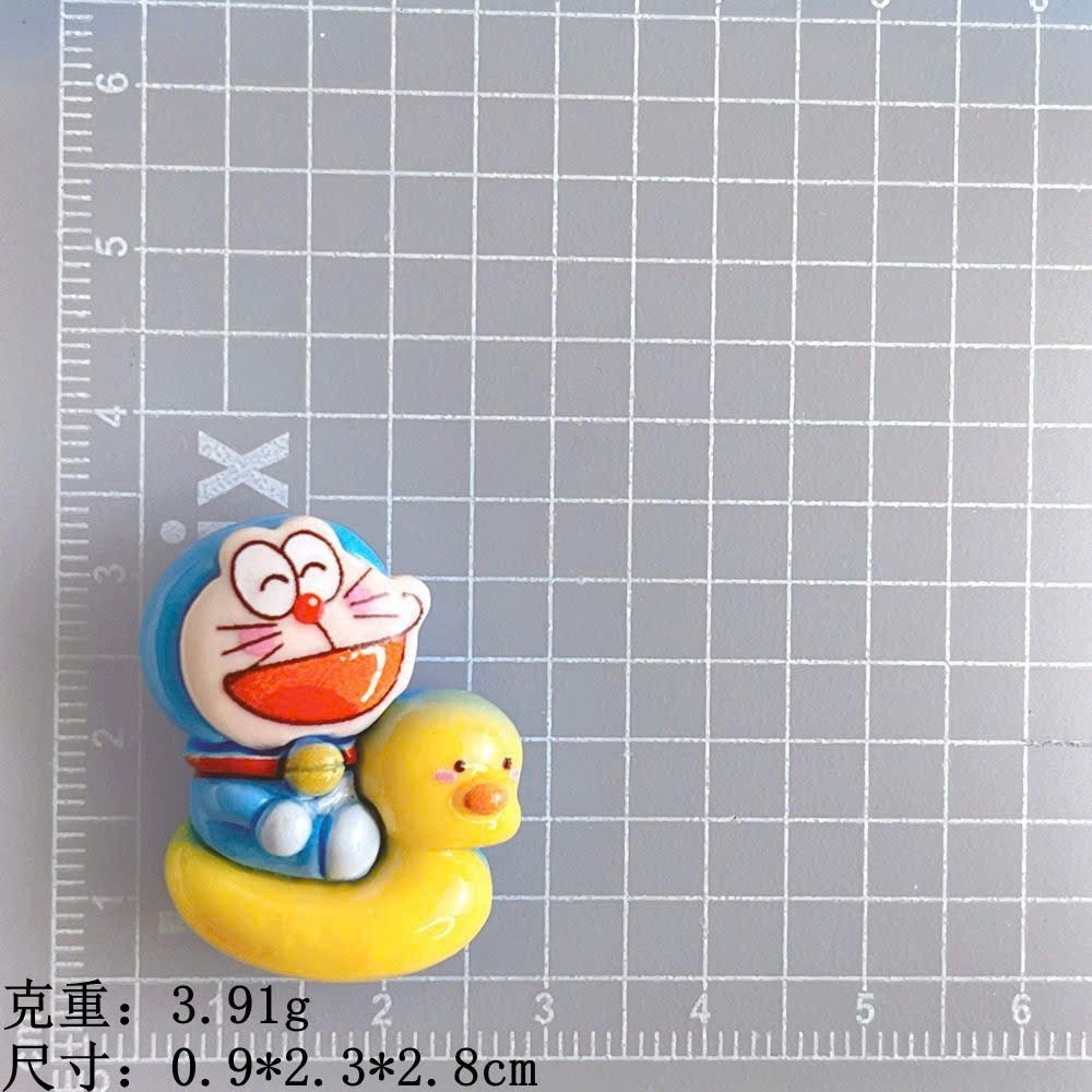 Set Charm Doraemon Cosplay Kawaii 🌈✨ Charm Mèo Máy Doraemon Mix Pikachu, Thỏ Hồng Và Khủng Long Cute Gắn Dép Style Hàn Q