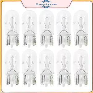 ĐIỆN 10 Chiếc Ô Tô T10 Halogen W5W 12v Bóng Đèn Tự Động Nhạc Cụ Đèn Đọc Sách Đèn Giải Phóng Đèn.