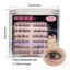 Lông mi giả phong cách K-Pop 7-13mm Chiều dài hỗn hợp Lông mi sợi đen C-Curl tự nhiên để trang điểm bữa tiệc hàng ngày