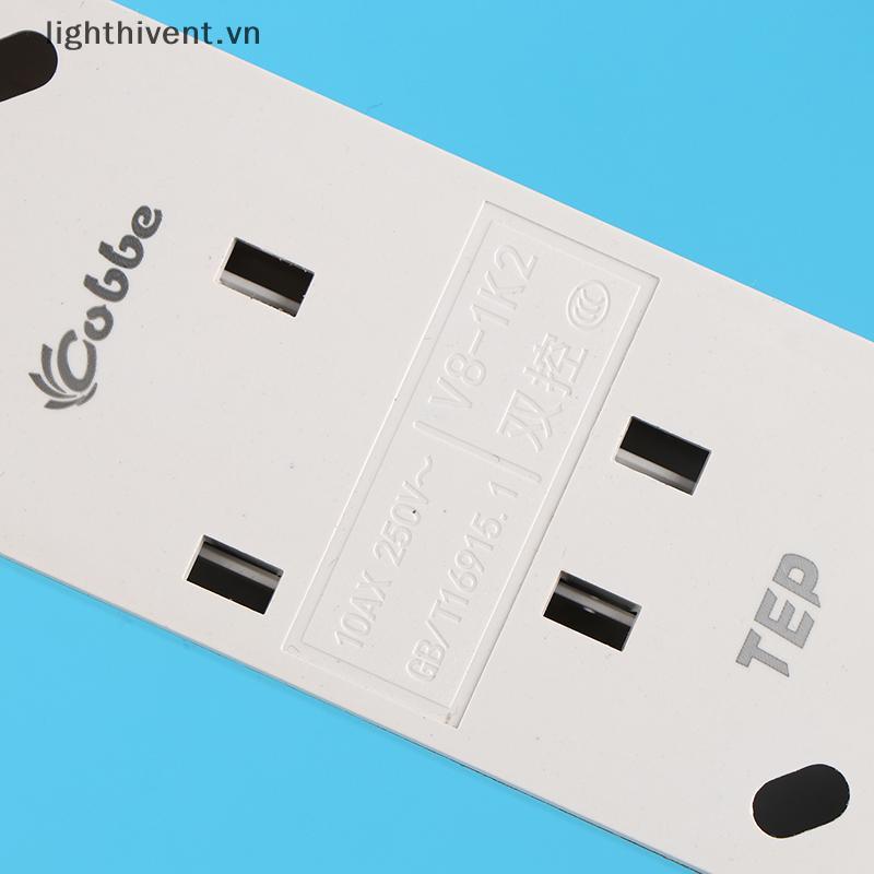 [lighthivent] 1Pc 1 Gang 2 Chiều Gắn Bề Mặt Công Tắc Dây Treo Lắp Đặt Đầu Giường Bật / Tắt Bảng Điều Khiển Đèn Tường (VN)