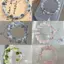 PNPIA- Nhẹ Sang Trọng Ngọt Ngào sel Vòng Tay Dành Cho Nữ Cô Gái Thời Trang Fany Đính Hạt Dây Đàn Hồi Vòng Tay Phụ Kiện Trang Sức Quà Tặng