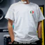 Thời trang giản dị Nam Thái Độ Retro Xe Máy Xe Máy VESPA Đi Xe Đạp Văn Hóa In Áo Thun Cổ Tròn Quá Khổ Unisex