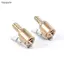 Bigapple Đồng Thau Ô Tô Lốp Bơm Hơi Van Kết Nối Air Chu Lốp Kẹp Lo-on Xe Adapter RDG