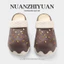 Hoạt Hình Dễ Thương Lỗ Giày Nữ Kem Dép Sandal Giày Đi Biển Nhà Tắm Thời Trang
