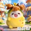 Spike Price Dễ Thương Hoa Cúc Lê Nước Xanh Xanh Tai Lớn Áo Khoác Sang Trọng Đồ Chơi Búp Bê Meow Búp Bê Mặt Dây Chuyền Túi Treo Nam Nữ Quà Tặng