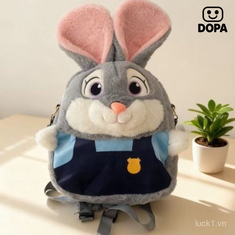 Bán chạy Crazy Animal City Phim hoạt hình Ba lô vui nhộn Giá trị cao Judy Nick Sang trọng Ba lô Anime Hàng hóa Quà tặng