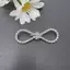 Thời Trang Sáng Bóng Kim Cương Giả Nơ Khóa Ngọc Trai sel Pin Khóa DIY May Túi Giày Đính Phụ Kiện Cưới Quà Tặng [Mina]