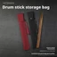ONE Drumsticks Case Leather Texture Practice Drumsticks Bag có lớp lót mềm