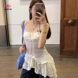 Kỳ Nghĩa Mùa Hè - Áo Ren Ngọt Không Tay Phù Hợp Ngày Thường Và Nghỉ Dưỡng