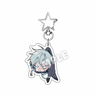 Popular Anime ALIEN STAGE Keychains Pendant Car KeyChain Acrylic MIZI SUA TILL IVAN HYUNA LUKA Fans cosplay Acce