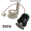 Phụ tùng bồn cầu TOTO chính hãng - Van xả CW188CB & cụm xả (BH336)