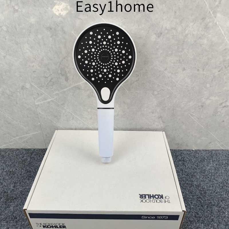 【 KOHLER 】Đầu vòi sen lọc trắng hoàn toàn mới, tăng áp lực, không gây đau, ba chức năng, vòi sen cầm tay gia đình, vòi s