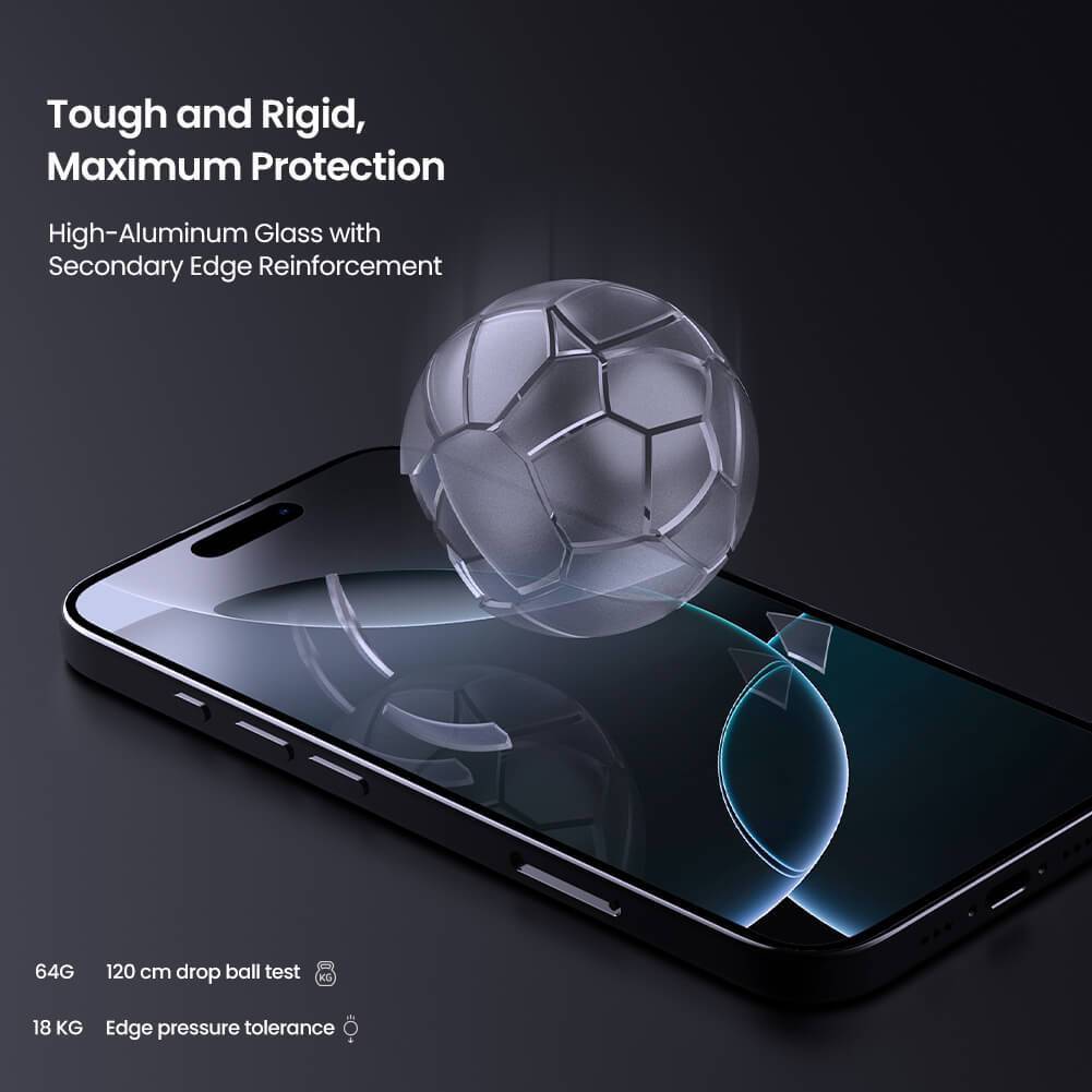 [Chính Hãng] Kính Cường Lực Nillkin H+ Pro Cho iPhone 17/16/15/14/13/12 - Siêu Mỏng 0.2mm, Chống Vỡ, Trong Suốt