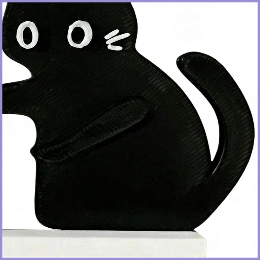 Mèo Đẩy Hoa Bình Nam Châm Tủ Lạnh Dễ Thương Đen Mèo Con Bộ Sưu Tập Whisker Bình Đông Nam Châm Tủ Lạnh Cho Bạn Bè mueadsyvn