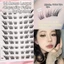 FAVORITEGOODS Lông Mi Giả Không Keo Dán, Cụm Uốn Dài Dày Lông Mi Giả, Nhẹ Lông Tơ Phóng To Mắt DIY ﻿Lash Extension Thói quen làm đẹp hàng ngày