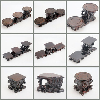 Đôn Tầu Bằng Gỗ Dùng Kê Ấm Chén Trà, Lư Hương, Chậu Cây Bonsai Với Nhiều Kích Thước