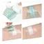 PNPIA- Miếng dán bảo mật PU chống thấm nước trong suốt dành cho nữ bơi lội cho Bikini khiêm tốn Vỏ vô hình để bảo vệ khu vực riêng tư Ngực và nhạy cảm