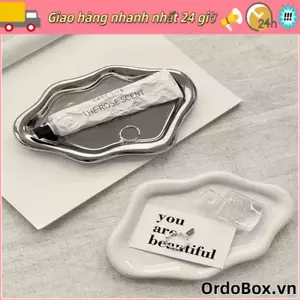 Khay đựng đồ trang sức ORDOBOX, Tấm lưu trữ bằng nhựa hình đám mây, Tấm trưng bày trang sức Mini sáng tạo Đồng hồ / Lưu trữ chìa khóa
