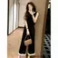 Mùa Hè 2026 Siêu Nóng Giảm Tuổi Mặc Toàn Bộ Nhẹ Trưởng Thành Niche Chống Va Chạm Quần Hoa Đen Bộ Đồ Hai Mảnh