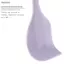 Luckyew Silicone Kem Thìa Chịu Nhiệt Không Dính Thìa Hoàn Hảo Để Nấu Nướng Bánh & Khuấy Thực Phẩm Cấp Dụng Cụ Nhà Bếp TQ