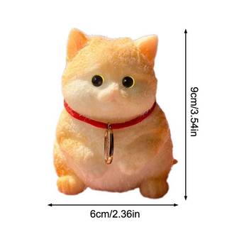 Nuanyangone.vn Taba Mèo Mập Dễ Thương Cam Mèo Sang Trọng Mềm Mại Stiy Girl Trẻ Em Quà Tặng Sinh Nhật Fidget Squishy Đồ Chơi Đồ Trang Trí Thú Cưng Quà Tặng Mới