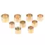 JCSYFAC 10 Chiếc DIY Snooker Bi-a Đồng Đồng Hồ Bơi Cue Ferrule Phụ Kiện Sửa Chữa 9mm10mm11mm12mm13mm Phụ Kiện Đồng Thau Mới