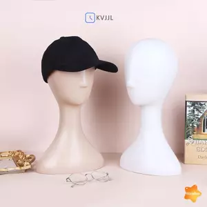 Pro Nữ Nhựa Trừu Tượng Mannequin Manikin Head Model Tóc Giả Mũ Hiển Thị Tóc Đứng Giá Đỡ Mới