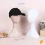Pro Nữ Nhựa Trừu Tượng Mannequin Manikin Head Model Tóc Giả Mũ Hiển Thị Tóc Đứng Giá Đỡ Mới