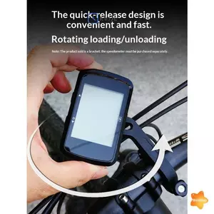 Đồng hồ tốc độ xe đạp đường trường GPS Nối dài Braet Đồng hồ đo đường chống nước Gắn dễ dàng để đi xe đạp hàng ngày mới
