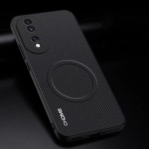 Dành cho Honor 70 / 70 Pro Vỏ mềm da PU có họa tiết nổi thân thiện với da