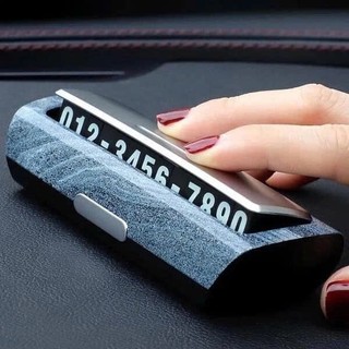 Bảng Số Ô Tô, Bảng Ghi Số Gắn Taplo SH Autocare Để Lại Số Khi Đỗ Xe Chất Liệu Cao Cấp