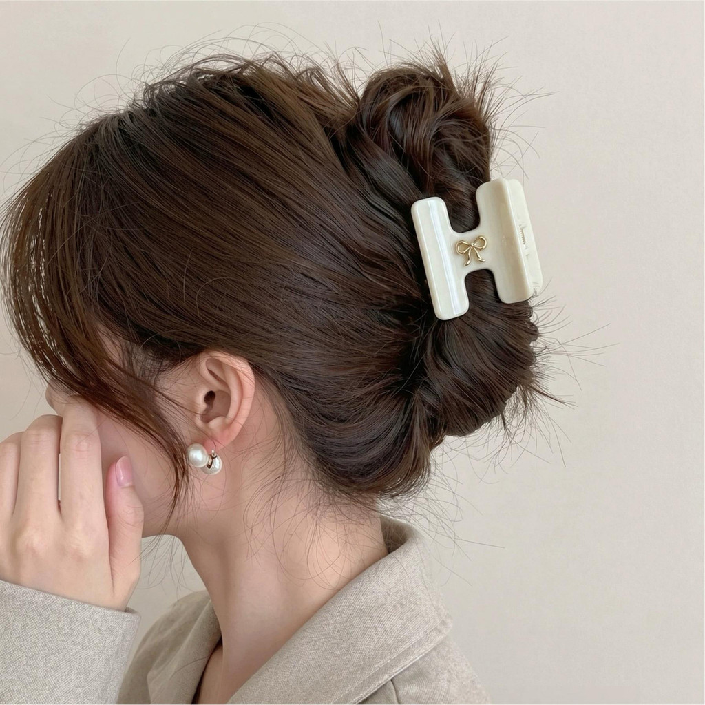 Kẹp tóc chữ H Hàn Quốc Kẹp tóc nữ cá mập