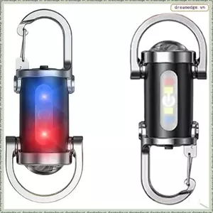 2 Đèn pin móc khóa LED độ sáng cao, có thể sạc lại chống nước cho những cuộc phiêu lưu ngoài trời