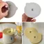 Maybest 1 Chiếc Nắp Cốc Thủy Tinh Silicon Đa Năng Niêm Phong Nắp Bảo Vệ Nhiệt Độ Bảo Quản Cho Cà Phê / Cốc Sữa Có Tay Cầm lồi {VN}