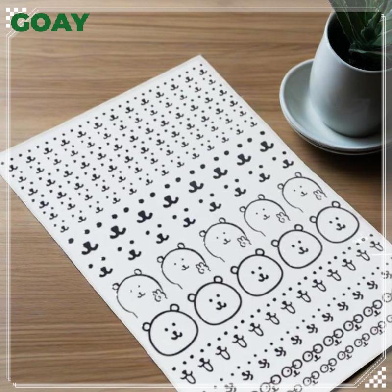 GOAY Hoạt Hình Dễ Thương Gấu Flat Stier Trang Trí Cốc Nước Stierputer Trang Trí Có Thể Được Sử Dụng Để Sti Đồ Nội Thất Hộp Bảo Quản VN