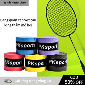 Combo 5 Quấn Cán Vợt Thể Thao - Cầu Lông, Tennis Êm Tay, Chống Trượt, Hút Mồ Hôi Hiệu Quả