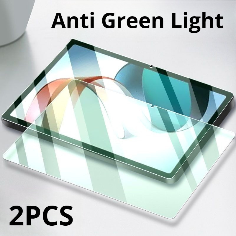 2 Chiếc Cho Xiaomi Pad 6 5 Pro Max 14 12.4 inch Chống Ánh Sáng Xanh Kính Cường Lực Phim Cho Xiaomi Pad6 Pad6Pro Pad5 Pad5Pro Chống Trầy Xước Máy Tính Bảng HD Kính Bảo Vệ Màn Hình
