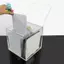 Gamchiano Acrylic Chống Bụi Hộp Bảo Quản Trong Suốt Trưng Bày Trong Suốt Đế Trưng Bày Cho Văn Phòng Đồ Gia Đình