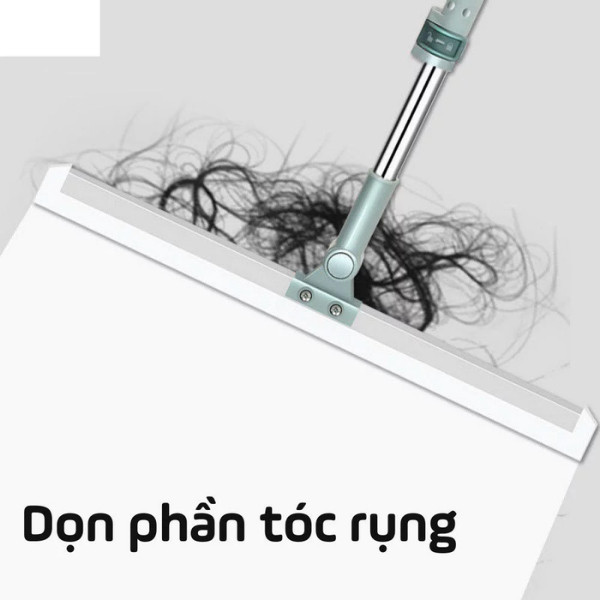 Chổi Gạt Nước Cán Dài Thông Minh Lau Sàn Nhanh, Ngăn Trơn Trượt An Toàn, Khô Ráo