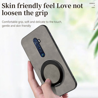 Ốp lưng OPPO RENO2 RENO 2 2f 2z PCKM70 PCKT00 PCKM00 CPH1907 Vỏ kim loại xoay từ tính bảo vệ ống kính, vỏ chống sốc