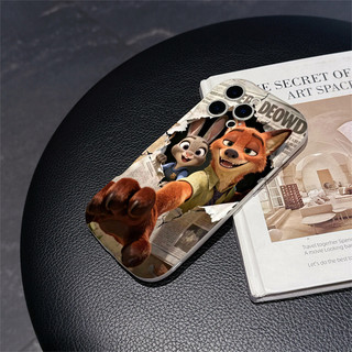 Vỏ cặp đôi Judy Nick dễ thương cho Xiaomi 11 12 lite 14 15 15t ULTRA POCO F4 F6 F7 M3 M6 M7 X3 X4 GT NFC X5 X6 X7 PRO Redmi 10 13 14 15 9 A3 A5 NOTE 10 8 9S PRO PLUS NYK