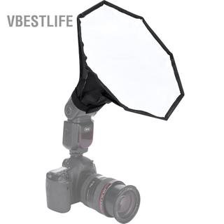 VBESTLIFE Acouto Softbox 30 cm Máy khuếch tán đèn pin flash đa năng di động cho bên ngoài