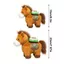 YOLOGO Đỏ Ngựa May Mắn Đồ Chơi Sang Trọng, 16cm / 20cm Cao Cấp Sang Trọng Thú Nhồi Bông, Thú Nhồi Bông Mềm 2026 Cung Hoàng Đạo Ngựa Mặt Dây Chuyền Trang Trí