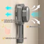 Giá Đỡ Nắp Nồi Cốc Hút - Nhựa ABS Bền, Lắp Linh Hoạt Không Khoan, Giúp Bếp Gọn Gàng & Ngăn Nắp
