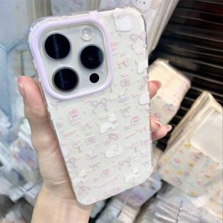 Ốp Điện Thoại Thích Hợp Cho iPhone 7 8 X XS XR XSMAX 11 12 13 14 15 16 17 Pro max Plus Air Cartoon West Highland Chain Vỏ Bảo Vệ Chống Sốc Bao Gồm Tất Cả YLK2