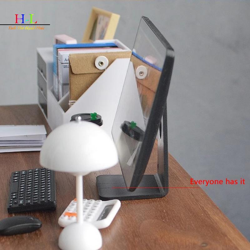 HL 1 / 12 Cân Nhà Búp Bê Phòng Học 1 Bộ Bàn Phím Chuột Miniputer Mô Hình Mô Phỏng Thu Nhỏ Cho Nội Thất Thu Nhỏ Phụ Kiện LMWU