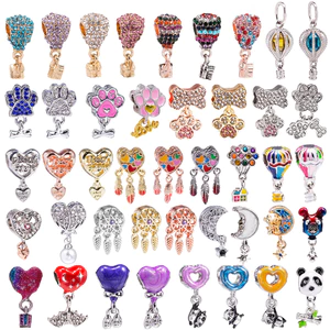 Bóng hình dấu chân trái tim DIY - Vòng tay handmade, quà tặng thời trang
