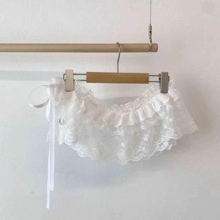 Váy Mini Ren Thêu Hoa Style Y2K, Ren Xù Thích Hợp Đi Dạo Phố Với Bông Tai Kẹp Mông và Rèm Quần Jean