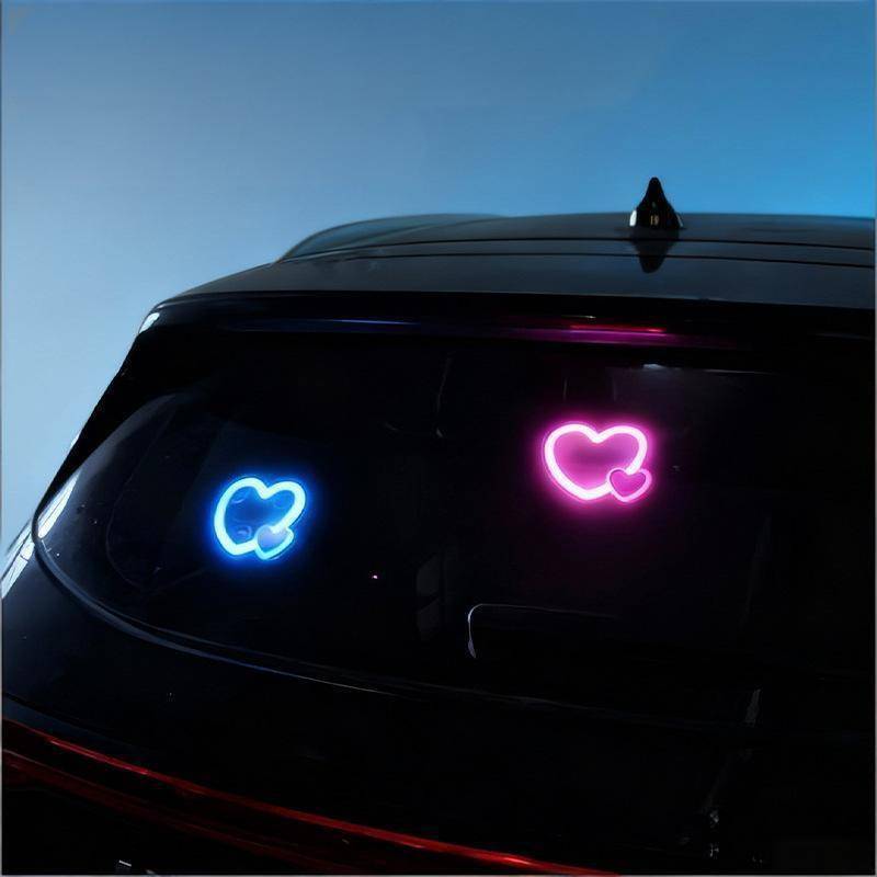 VHDD Đèn LED Neon chạy bằng năng lượng mặt trời 12V Đèn dải linh hoạt chống nước hình trái tim để chiếu sáng tâm trạng tự động VN